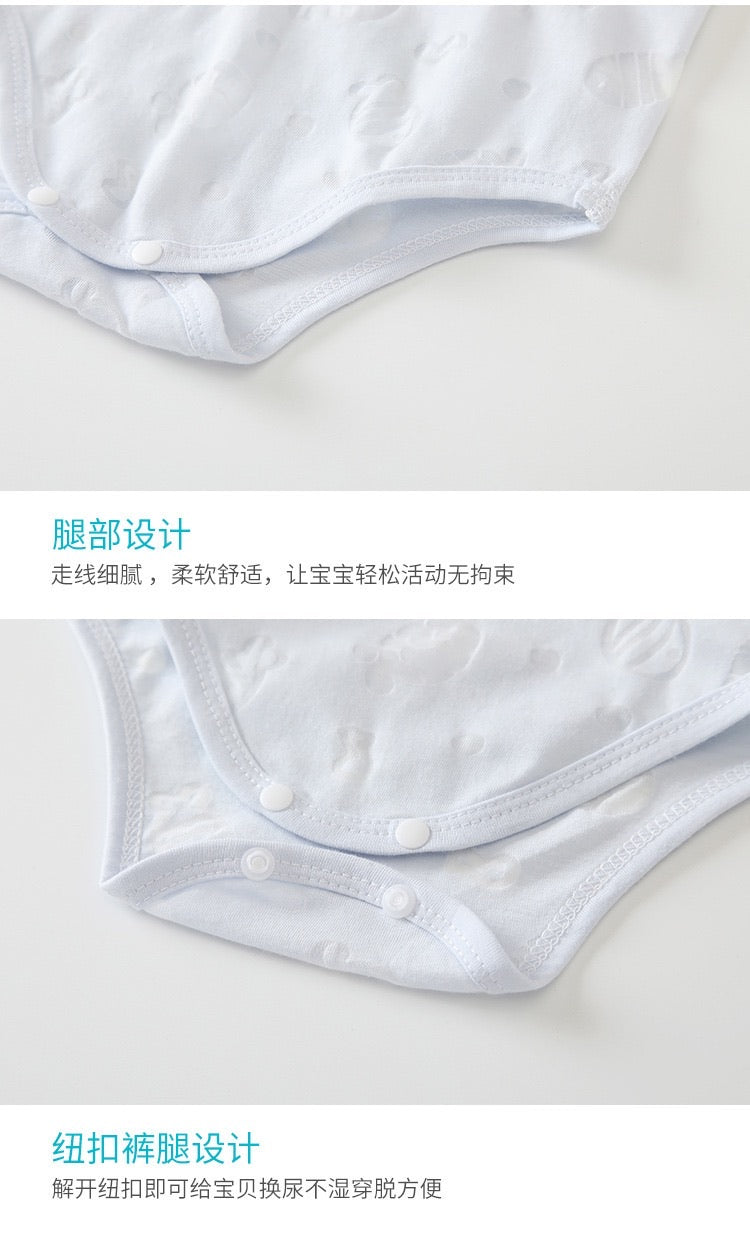 纯色背心包屁 0-24m