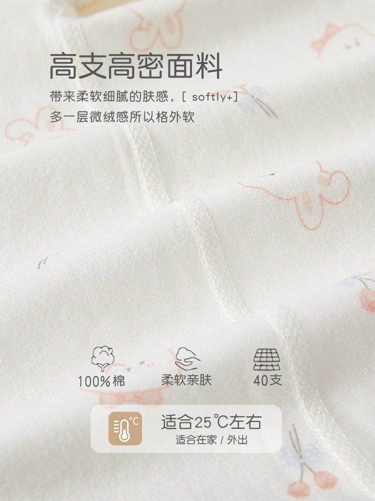 卡通长袖连体衣