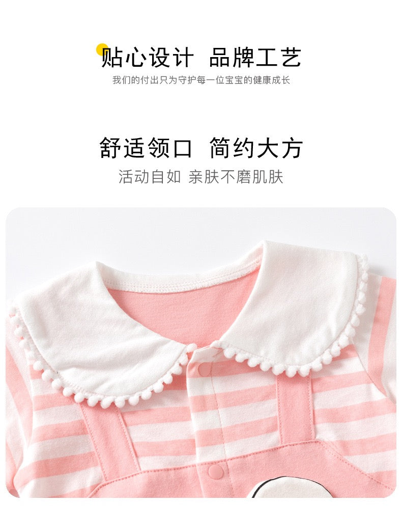 草莓兔短袖 0-24m