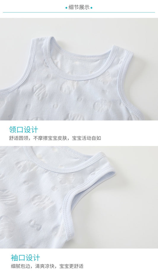 纯色背心包屁 0-24m