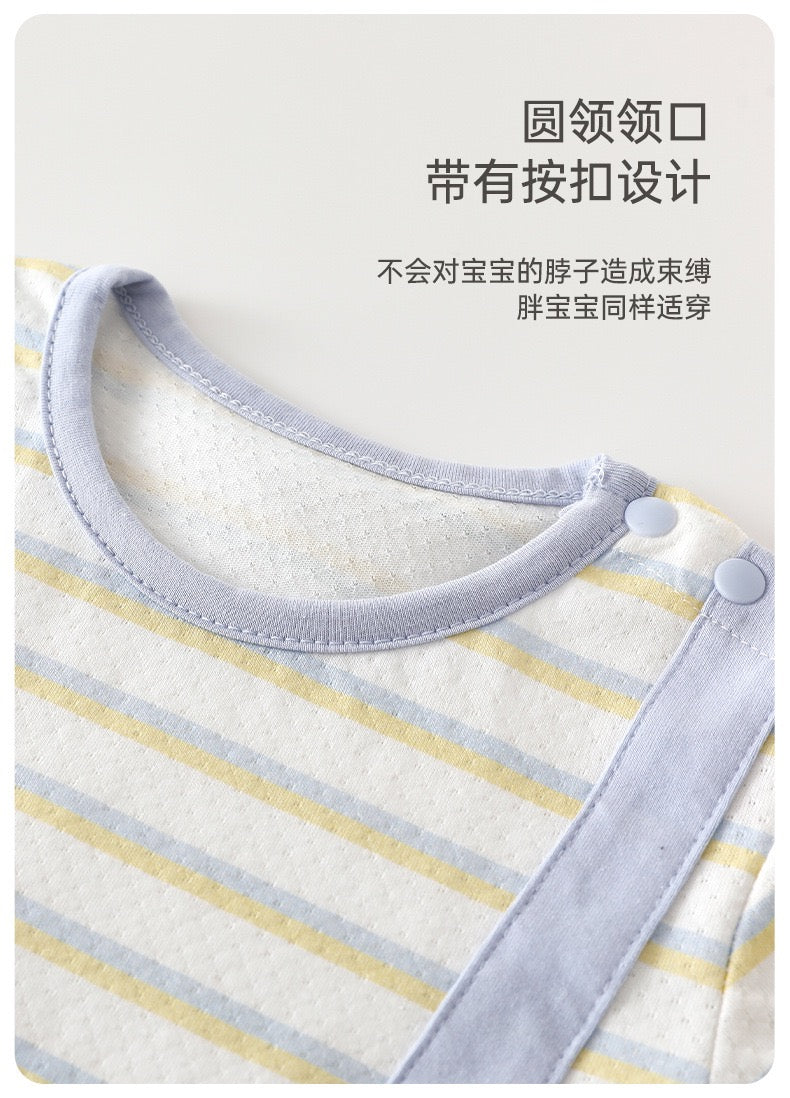 短袖背带象连体衣