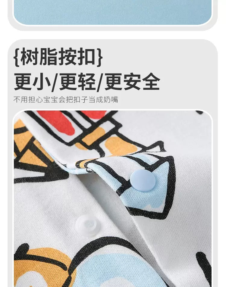 可爱卡通长袖连体衣 0-24M