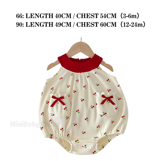 🧨挂脖小樱桃包屁衣